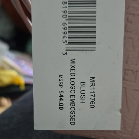 Steve Madden Embossed Pink Wristlet - Picture 5 of 10